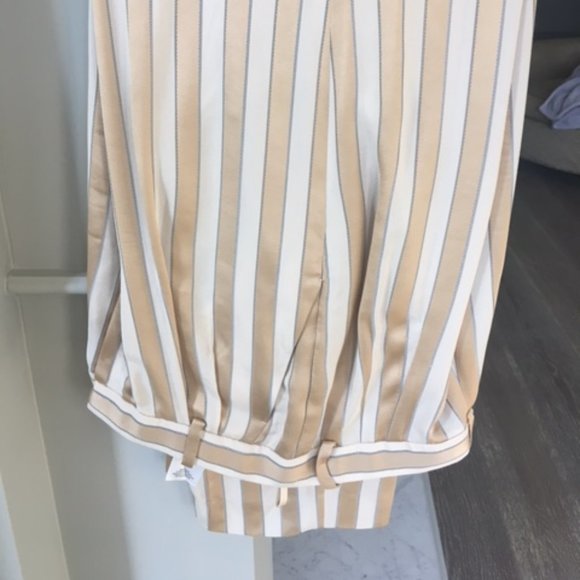 The Row striped pants